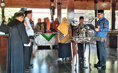 Pj Bupati Serahkan SK Pengangkatan P3K Tenaga Pendidikan dan Tenaga Teknis